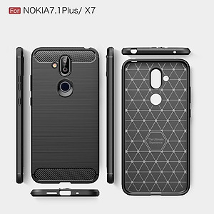 Ốp lưng chống sốc Likgus cho Nokia 8.1 / Nokia X7  (chuẩn quân đội, chống va đập, chống vân tay) - Hàng chính hãng