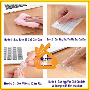 Nẹp Dây Điện Dán Tường Siêu Dính ,Kẹp Dây Điện Cố Định Và Giữ Dây Điện Siêu Sốc an toàn tiện lợi dễ lắp đặt