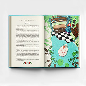 Alice ở xứ sở diệu kì và Alice ở xứ sở trong gương - Bìa cứng