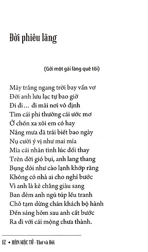 Sách Hàn Mạc Tử - Thơ Và Đời