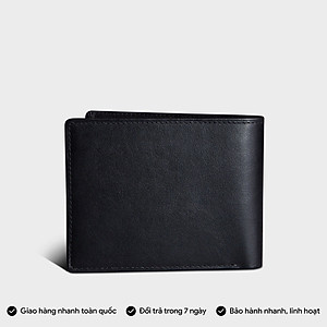 Ví nam da bò Trita ( Thời trang nam dáng ngang - Ví da RVN05 )
