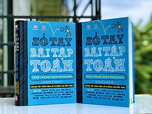 Sách Toán Học - Sổ Tay Bài Tập Toán - Á Châu Book - Tổng Hợp Kiến Thức Toán Học Từ Lớp 4 Đến lớp 9