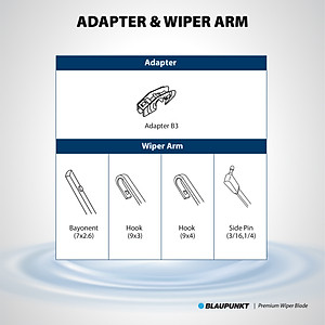 Gạt Mưa Blaupunkt Premium 16"/400mm