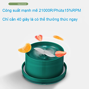 Máy Xay Sinh Tố Dạng Cốc Cầm Tay Morphy Richards MR9800 Xay Mọi Lúc Mọi Nơi 300ml (50W) - HÀNG NHẬP KHẨU