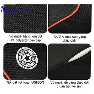 Bộ Gối Tựa Đầu Và Tựa Lưng Cao Su Non Cao Cấp Dành Cho  Ô Tô Xe Hơi