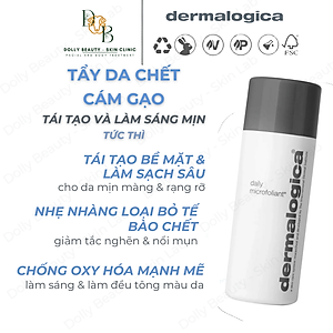Bột tẩy da chết chiết xuất cám gạo DAILY MICROFOLIANT của Dermalogica