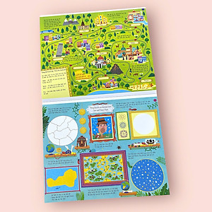 Cuốn Sách Khổng Lồ Về Trò Chơi Tư Duy - Maps Activity Pad