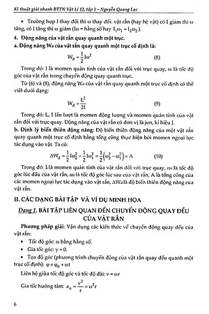 Sách Kĩ Thuật Giải Nhanh Bài Tập Trắc Nghiệm Vật Lí 12 (Tập 1)
