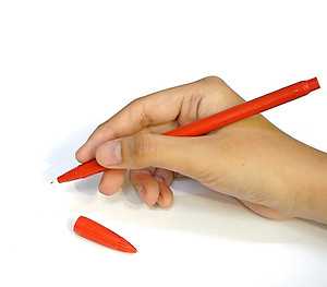 Bút Lông Kim Crown CMP-5000 - Mực Đỏ