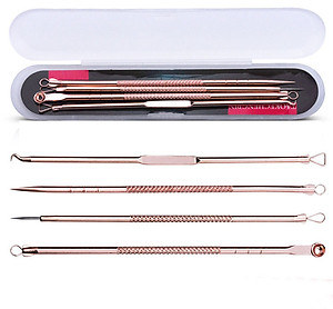 Bộ dụng cụ nặn mụn có hộp đựng GROFA