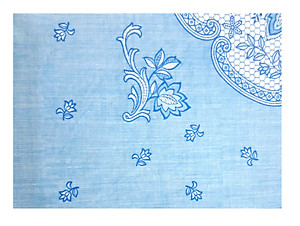 KHĂN TRẢI BÀN PAULEE - FY 116 XANH BIỂN (135 cm x 180 cm)