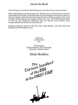 The Curious Incident of the Dog in the Night-time : Vintage Children's Classics