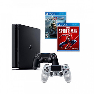 Mua Bộ Playstation Slim 500gb) Model 2218a Tặng Kèm Đĩa Game - Main Image