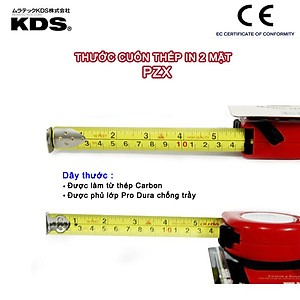 THƯỚC CUỐN THÉP KDS PZX HỆ INCH VÀ MÉT
