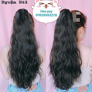 Tóc giả ngoặm xù giợn sóng️-ảnh thật