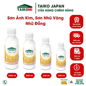 [Tặng Chổi] Sơn Nhũ Đồng, Nhũ Vàng Ánh Kim Cao Cấp,Trang Trí Ngoại Thất Hệ Nước An Toàn Bền Màu / TAIKOMI GOLD PAINT