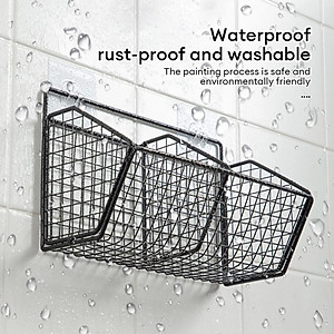 Kệ Lưới Đựng Gia Vị Dán Tường,Kệ Nhà Bếp, Đựng Hành Tỏi, Đồ Nhà Tắm... Tặng Kèm Miếng Dán Siêu Chắc Chắn - HÀNG CHÍNH HÃNG MINIIN