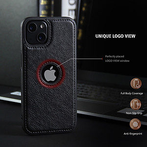 Ốp da cao cấp dành cho iPhone 13 / 13 Pro / 13 Pro Max / 13 Mini - Hàng chính hãng