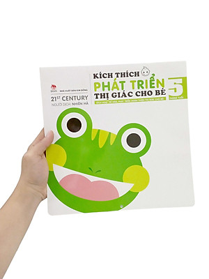 Sách Kích Thích Phát Triển Thị Giác Cho Bé - 5 Tháng Tuổi (Tái Bản 2019)