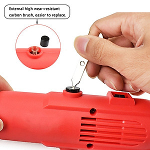 Bộ Máy Khoan Mài Cắt Khắc Kèm Phụ Kiện Mini ABG 100 Chi Tiết Với Thiết Kế Nhỏ Gọn Trọng Lượng Nhẹ Dễ Dàng Mang Theo Sử Dụng Với Các Ngành Hạt Nhân Khắc, Chạm Khắc Gỗ, Mài Tấm Nhôm, Tấm Đồng Mỏng, Bảng Nhựa, Bảng Mạch In, Dính – Hàng Chính Hãng