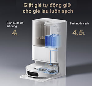 Robot Hút Bụi Lau Nhà Dreame D20 Ultra Lực Hút 13.000 Pa - Hàng Chính Hãng