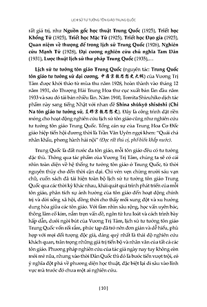 Sách - Lịch Sử Tư Tưởng Tôn Giáo Trung Quốc - Từ Cổ Đại Đến Đầu Thế Kỷ XX