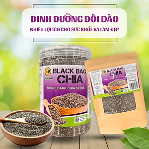 Hạt Chia Úc TLP.100% Organic Ăn Kiêng Giảm Cân Hạt Chuẩn Sạch Đều Đẹp (Hũ 500g)