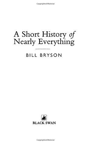 A Short History of Nearly Everything