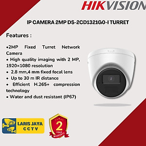 Camera IP Dome hồng ngoại 2.0 Megapixel HIKVISION DS-2CD1323G0E-I(L) - HÀNG CHÍNH HÃNG