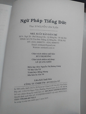 Ngữ Pháp Tiếng Đức (2025) - Deutsch Grammartik