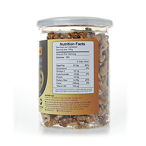 Nhân Hạt Óc Chó Mỹ FAMINUTS Hũ Nắp Nhôm 200g - Hạt Nhập Khẩu