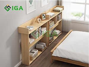 Kệ Sách Để Sàn IGA , Giá Để Đồ Đa Năng Trong Phòng Ngủ - GP137