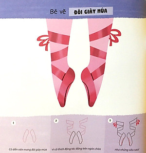 Sách Tay Khéo Tay Xinh - Bé Vẽ Diễn Viên Múa