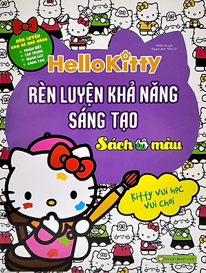 Bộ 4 Cuốn Hello Kitty- Sách Tô Màu: Rèn Luyện Khả Năng Cho