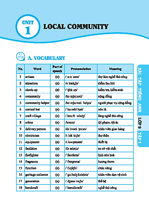 Sách GLOBAL SUCCESS - Bài Tập Tiếng Anh Lớp 9 Tập 1 (Có Đáp Án)