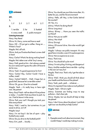 Sách Big 4 Bộ Đề Tự Kiểm Tra 4 Kỹ Năng Nghe - Nói - Đọc - Viết (Cơ Bản Và Nâng Cao) Tiếng Anh Lớp 8 Tập 2