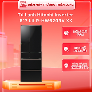 Tủ lạnh Hitachi Inverter 617 lít R-HW620RV XK - HÀNG CHÍNH HÃNG - CHỈ GIAO HCM