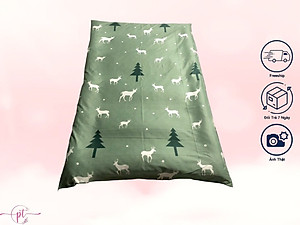 Áo Bảo Vệ Nệm Bông Xuất Nhật Loại 2 Mặt Có Khóa Kéo [Đủ size] - Giao Màu Ngẫu Nhiên