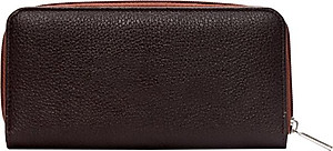 Ví Nữ Huy Hoàng HT3143 (9.5 x 19 cm) - Nâu