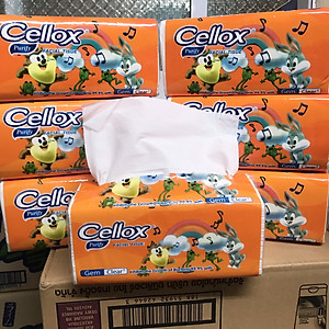 COMBO 5 BỊCH KHĂN GIẤY RÚT CELLOX 260 TỜ 