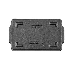 Chảo gang, đĩa gang chống dính kèm đế gỗ hình oval và hình chữ nhật