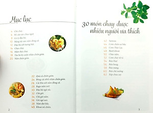 Sách 30 Món Chay Được Nhiều Người Ưa Thích (Tái Bản)