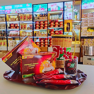 Cà phê sấy lạnh hòa tan 3 in 1 G20 Coffee