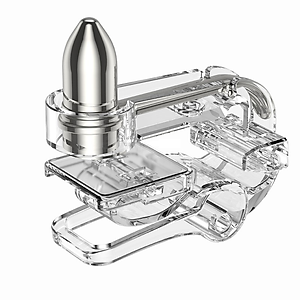 Bộ gamepad nút chơi game bắn súng hiệu Rock Shooting Game Control cho iPad và máy tính bảng thao tác cực nhạy, tương thích với các dòng game PUBG, Call Of Duty, Haflife, .... - hàng nhập khẩu