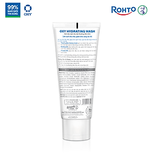 Sữa rửa mặt cho nam Oxy sạch dịu nhẹ, giảm khô căng dạng gel Oxy Hydrating Wash 100g