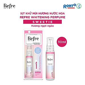 Xịt Khử Mùi Dưỡng Trắng Hương Nước Hoa Refre Whitening Sweetie Hương Ngọt Ngào (30ml)