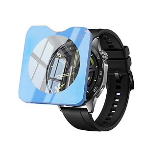Kính cường lực Kai.N Glass Kèm Khung Dán cho đồng hồ Huawei Watch GT5/ GT5 Pro/ GT4_ Hàng Chính Hãng