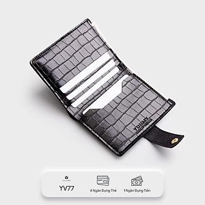 Ví Yuumy ( Thời trang nữ dáng cầm tay nhỏ gọn - Ví da Verein YV77 )