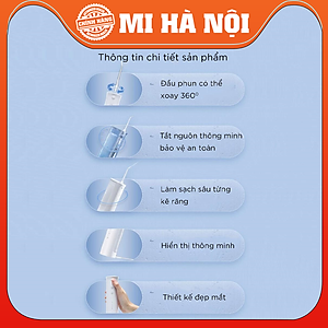 Máy tăm nước Xiaomi Showsee G2 - Hàng chính hãng