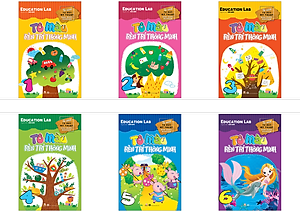 Combo Tô Màu Rèn Trí Thông Minh - 6 Cuốn - Education Lab - Vanlangbooks